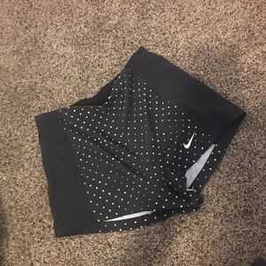 Nike dri fir women’s track shorts never worn